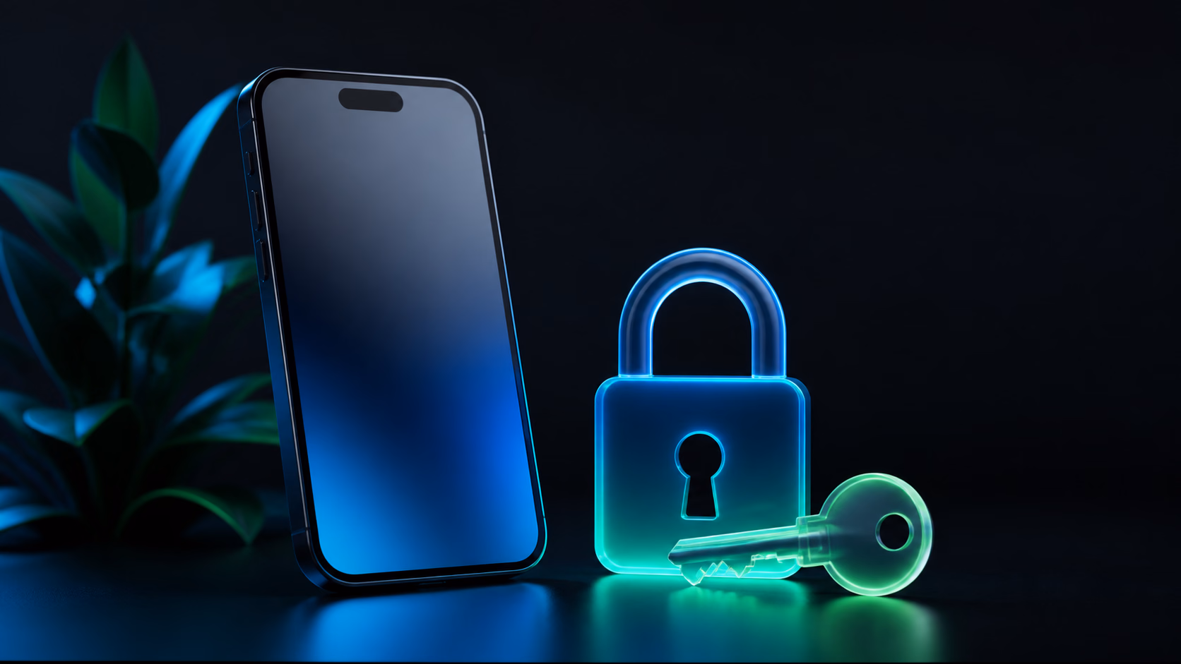 Coolbeti konto sisselogimist kujutav telefon ja turvalukk